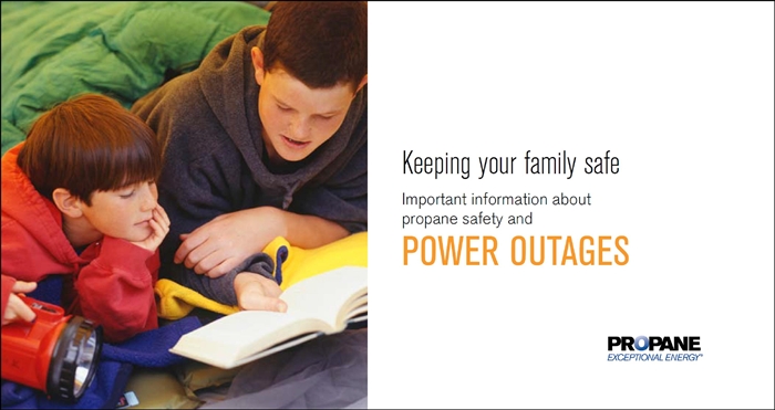 Power Outage Propane Safety Brochure Thumbnail