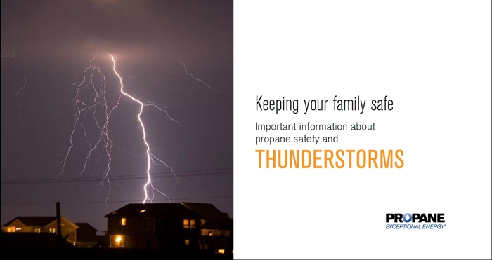 Thunderstorm Propane Safety Brochure Thumbnail