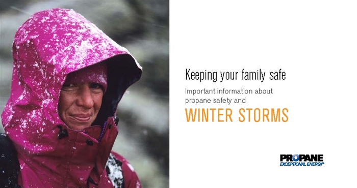 Winter Storm Propane Safety Brochure Thumbnail